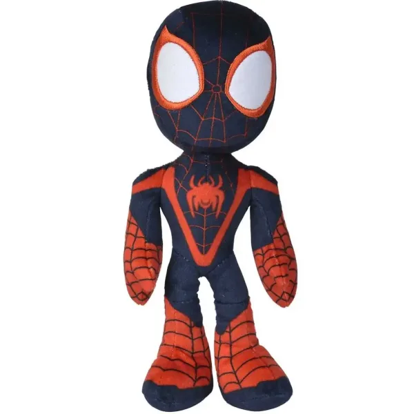 Marvel: Amazing Friends - Spider-Man Miles Morales pluș cu ochi care strălucesc în întuneric 25 cm imaginea 2