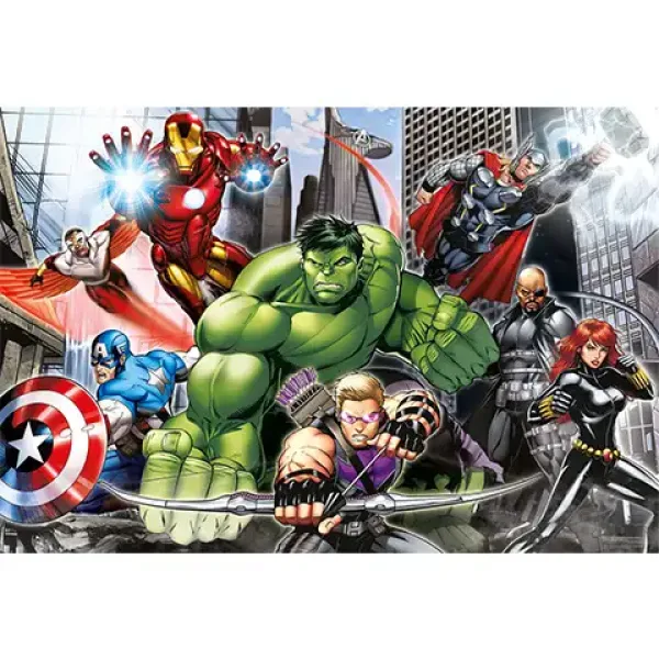 Marvel Avengers 104 bc puzzle Maxi - Clementoni imaginea 2