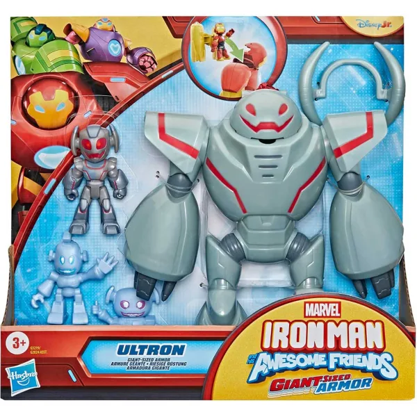 Marvel Iron Man și prietenii săi minunați - Set de joc Giant Sized Armor Ultron - Hasbro imaginea 1