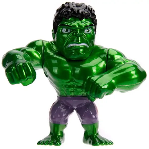 Marvel: Metalfigs Hulk figurină metal 10cm - Simba Toys imaginea 2
