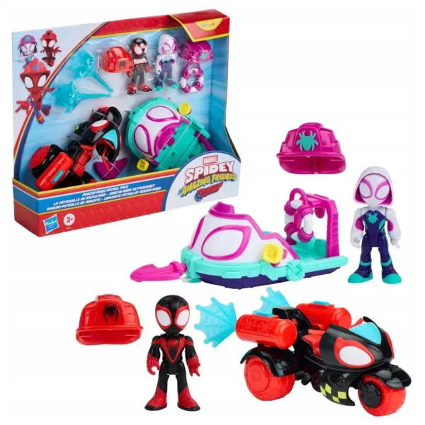 Marvel: Spidey și prietenii săi uimitori Rescue Webs Patrol - Hasbro imaginea 2