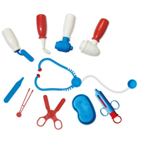 Mașină de doctor cu accesorii culoarea roșu-albastru imaginea 2