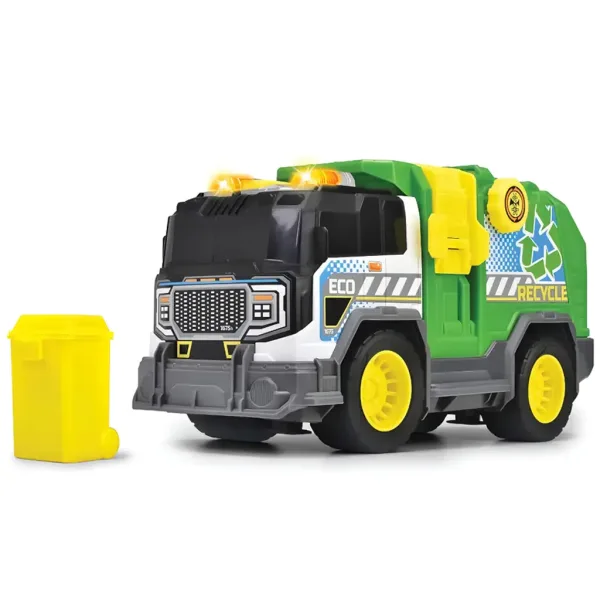 Mașină de gunoi cu efecte de lumină și sunet 30cm - Dickie Toys imaginea 5