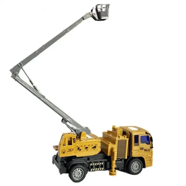 Mașină de lucru cu telecomandă RC cu coș de ridicare la scară 1/36 22cm imaginea 4