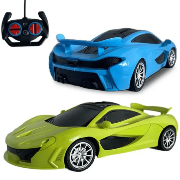 Mașină sport cu telecomandă RC cu lumină în două versiuni scară 1/22 20cm 27Mhz imaginea 5