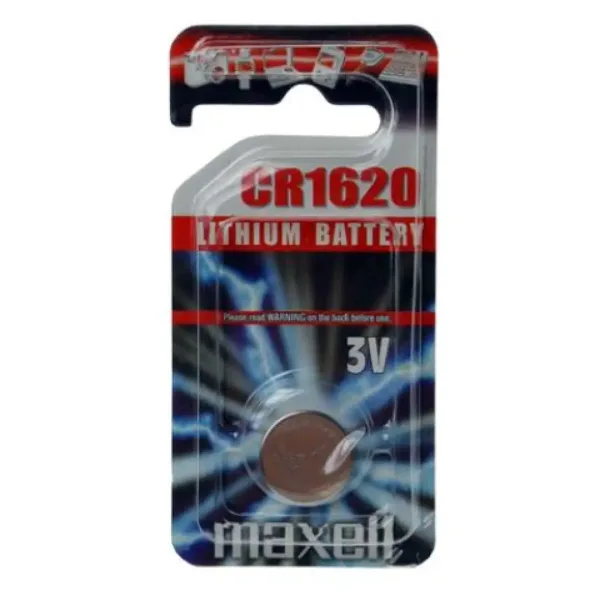 Maxell: Baterie litiu alcalină CR1620 1 bucată în pachet blister imaginea 1