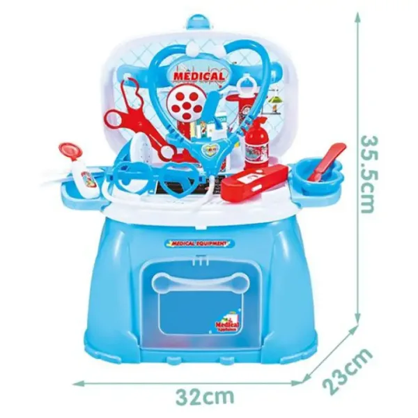 Medical Storage Chair în set transportabil 32x23x35,5cm imaginea 2