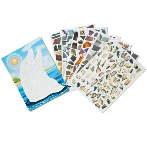Melissa & Doug: Ocean mozaic caiet abțibild imaginea 2