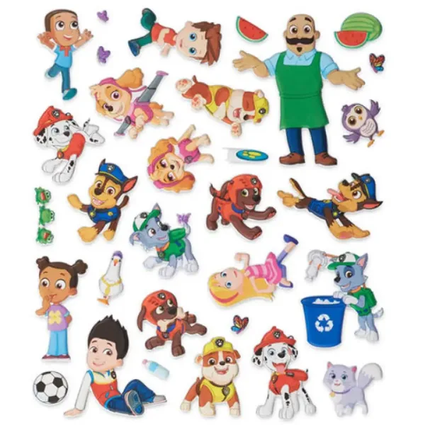 Melissa & Doug: Patrula Cățelușilor – caiet cu autocolante pufoase Golful Aventurii imaginea 3