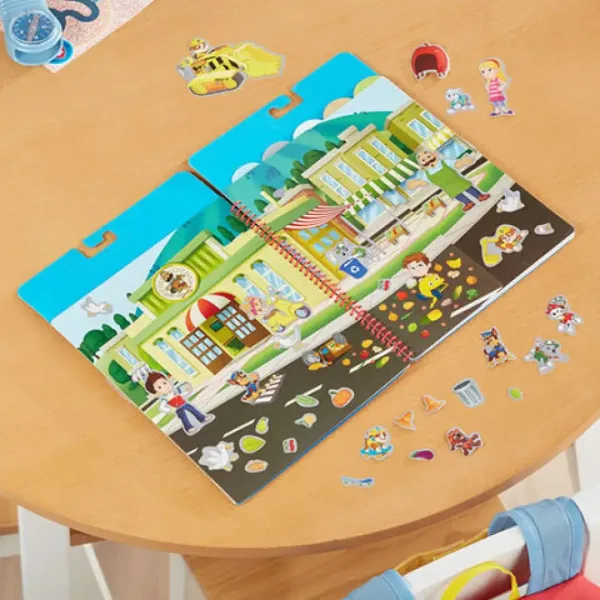 Melissa & Doug: Paw Patrol Adventure Bay caiet de abțibild reutilizabil imaginea 3