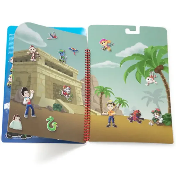 Melissa & Doug: Paw Patrol Junglă caiet de abțibild imaginea 2