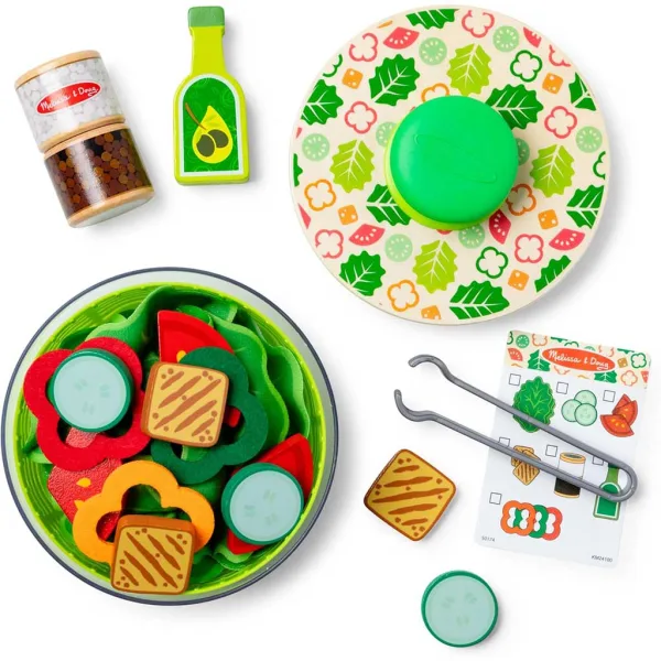 Melissa&Doug: Set de joc cu salată tăiată - Spin Master imaginea 2
