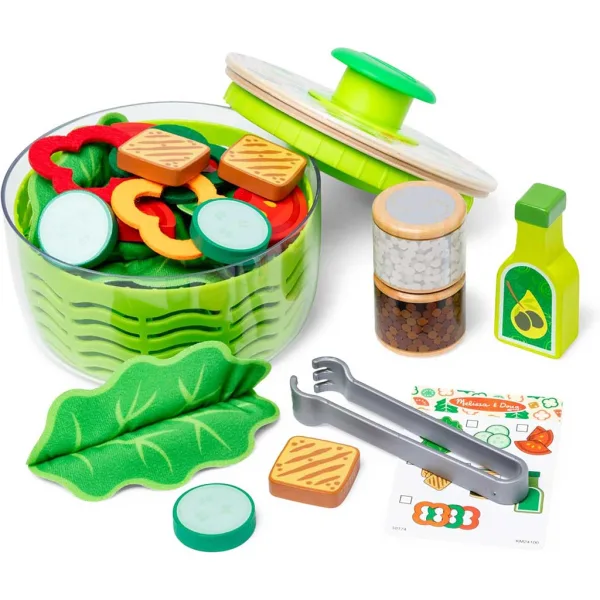 Melissa&Doug: Set de joc cu salată tăiată - Spin Master imaginea 3