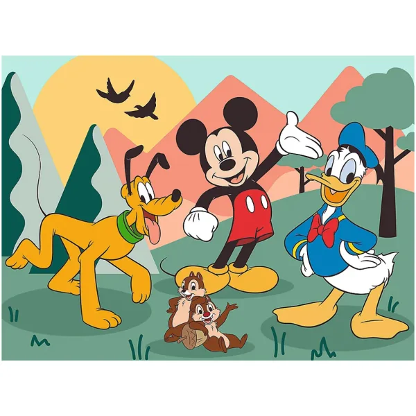 Mickey Mouse și prietenii 30 de piese puzzle premium - Trefl imaginea 2