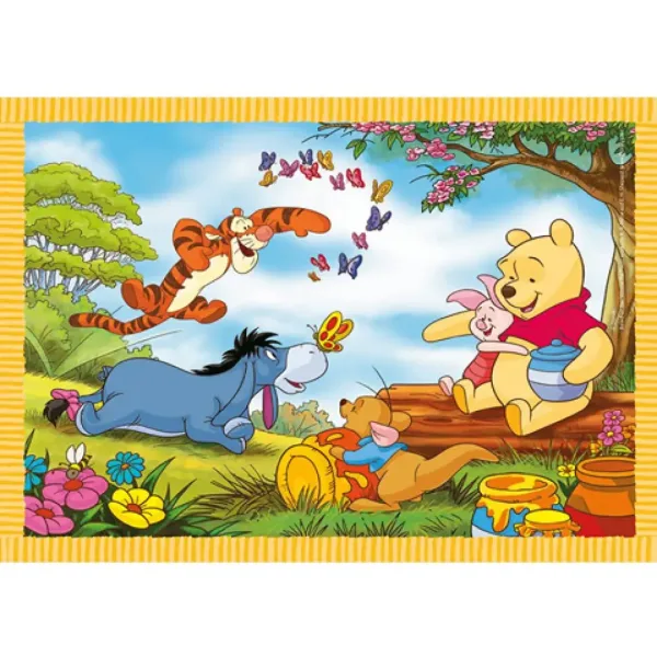 Winnie de Pluș 4 în 1 puzzle - Clementoni imaginea 2