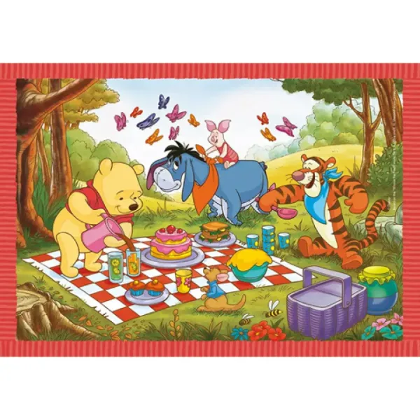 Winnie de Pluș 4 în 1 puzzle - Clementoni imaginea 4