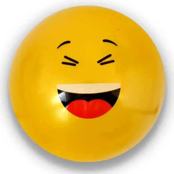 Minge de cauciuc emoji în mai multe versiuni 23cm imaginea 4