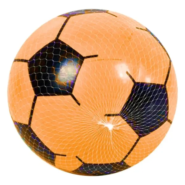 Minge de cauciuc fotbal verde 23cm imaginea 3