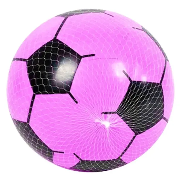 Minge de cauciuc fotbal verde 23cm imaginea 4