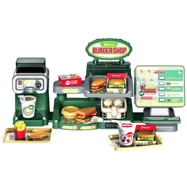 Mini Play Shop Fast Food set de joacă cu sunete și lumini 35 bucăți imaginea 2