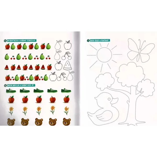 Minișcoală cu marker șters - de la 4-5 ani imaginea 2