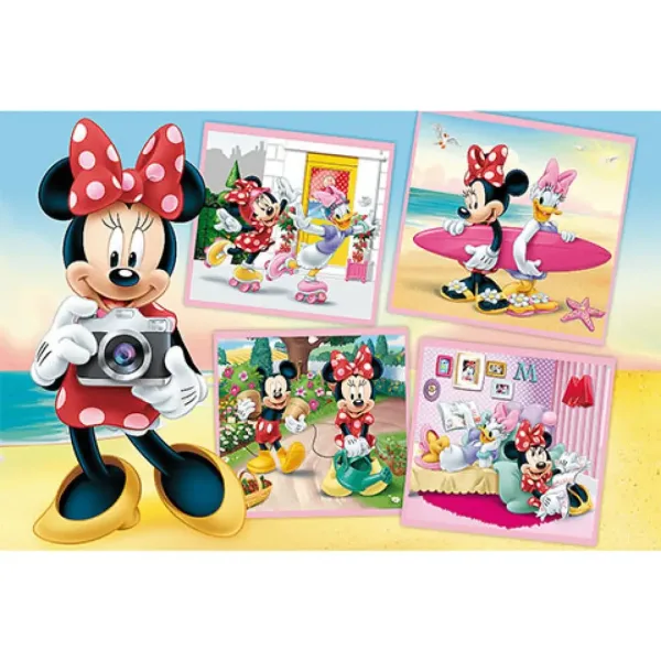 Minnie Mouse: Minnie simpatic puzzle 60 bucăți - Trefl imaginea 2