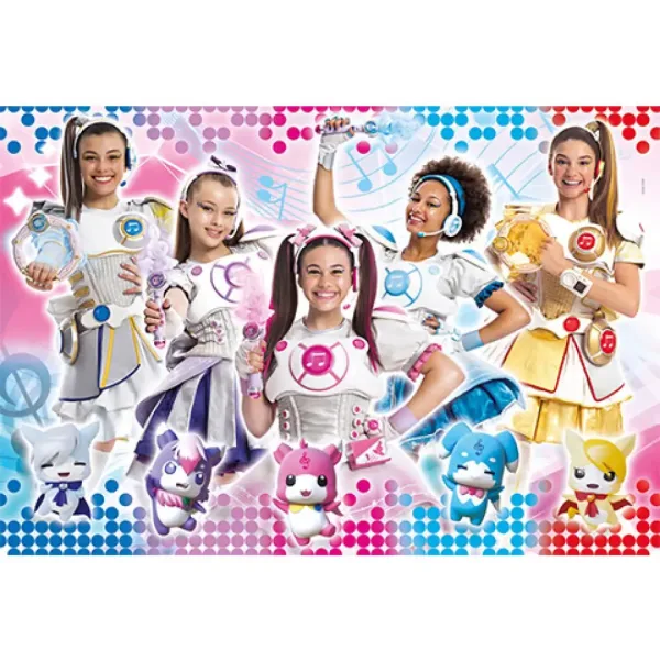 Miracle Tunes 104 bucăți Maxi Puzzle - Clementoni imaginea 2