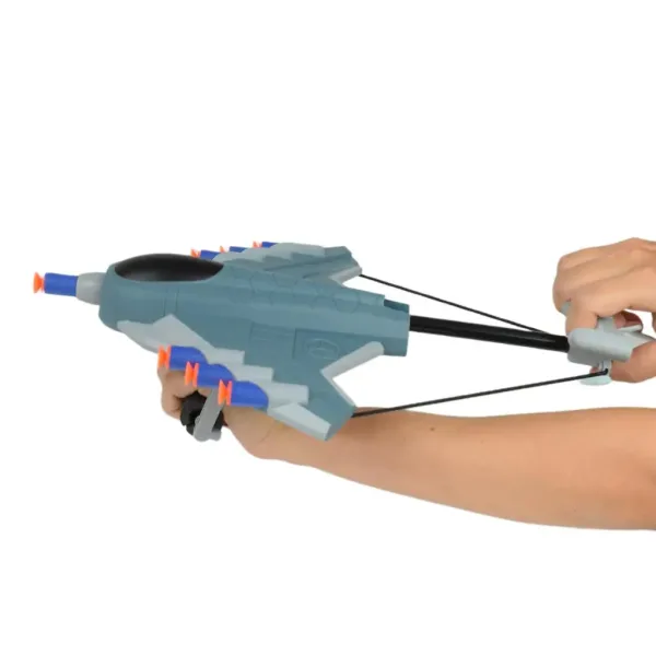 Missile Hand: Armă in formă de avion cu proiectil si tinte 23cm imaginea 4