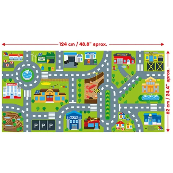 Molto: Blocks covor de joacă 25 bucăți set imaginea 6