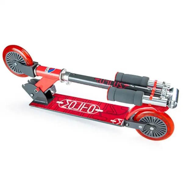 Molto: City Scooter trotinetă culoarea roșie imaginea 3