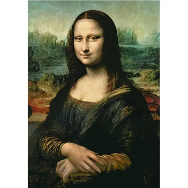 Puzzle Mona Lisa 1000 de piese - Trefl imaginea 2