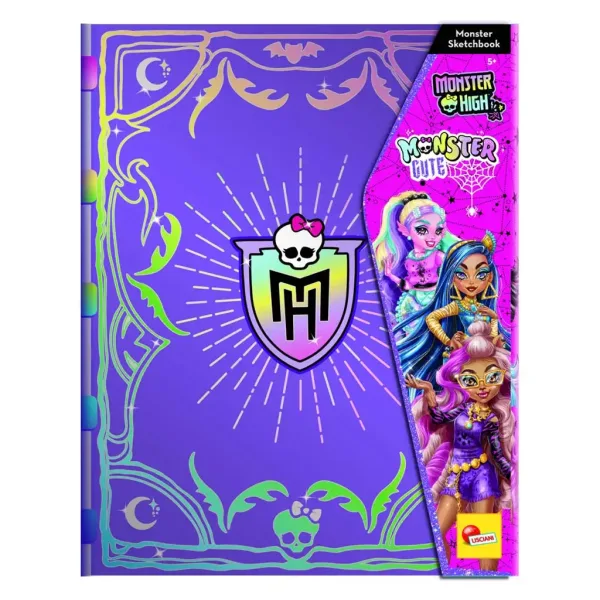 Monster High: Set creativ de colorat și îmbrăcat - Lisciani imaginea 1