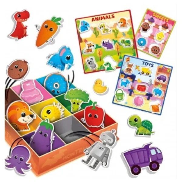 Montessori Baby: Joc de organizare a culorilor imaginea 2