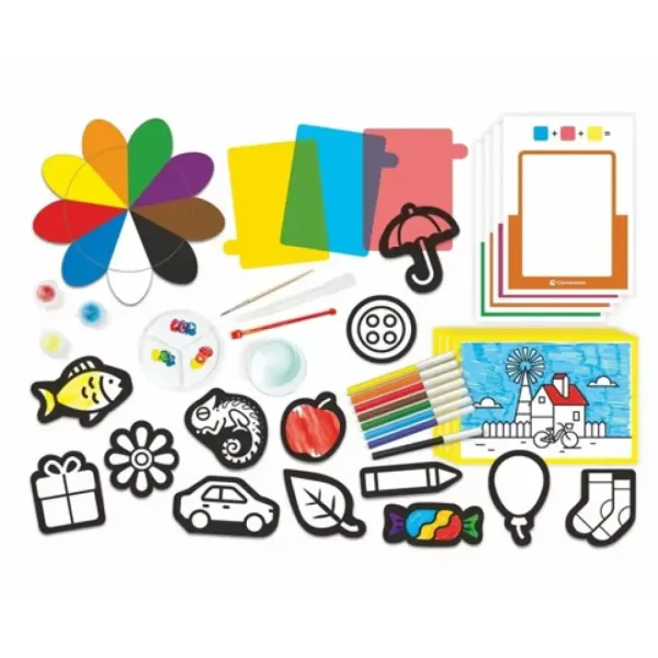 Montessori - Explorarea culorilor joc de dezvoltare - Clementoni imaginea 2