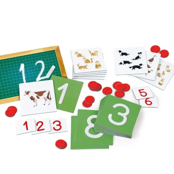 Montessori - Numere tactile joc educativ și de dezvoltare - Clementoni imaginea 2