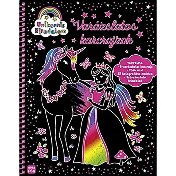 Móra: Imperiul Unicornului - Desene magice de colorat imaginea 1