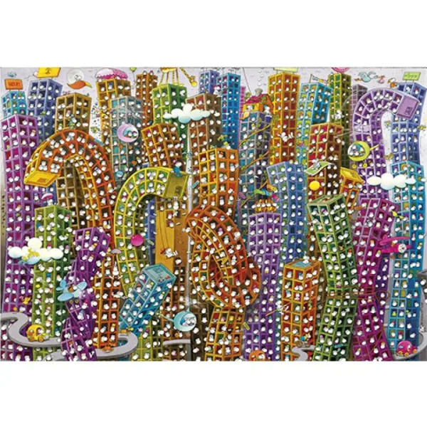 Mordillo Jungla puzzle 2000 bucăți - Clementoni imaginea 2