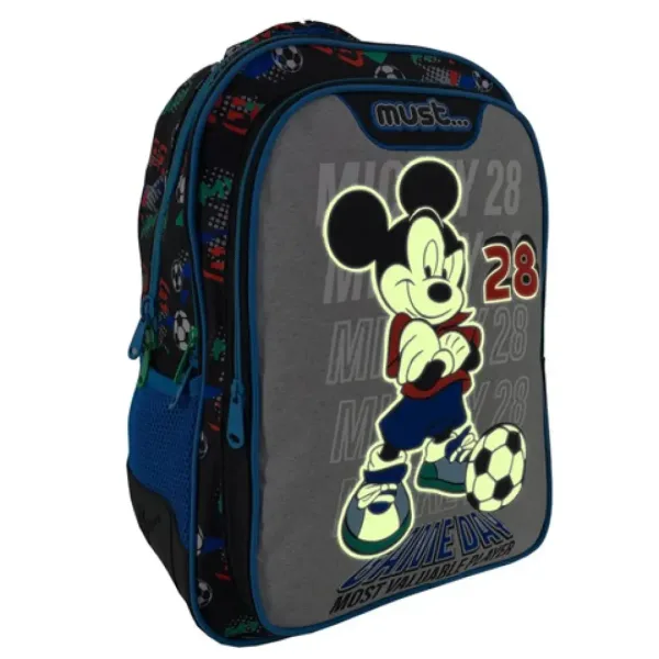 Must: Mickey Mouse Game day rucsac, ghiozdan 32x18x43cm imaginea 3