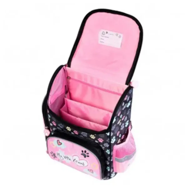 My little friend Cute pisică pink rucsac 35,5x27,5x16cm imaginea 3
