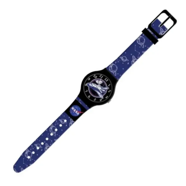 NASA analog ceas de mână în cutie cadou metal imaginea 2
