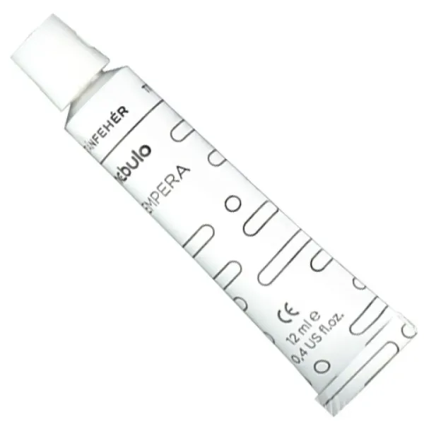 Nebulo: Tempera tub alb titan 12ml 1 bucată imaginea 2