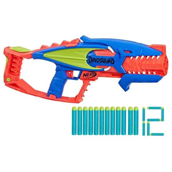 Nerf Dinosquad Terrodak armă cu 12 muniție - Hasbro imaginea 3