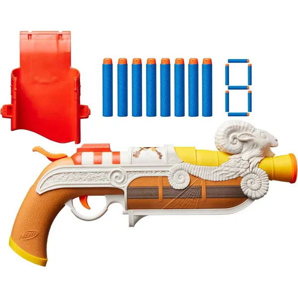 Nerf: One Piece Going Merry Blaster armă cu săgeți din spumă - Hasbro imaginea 2