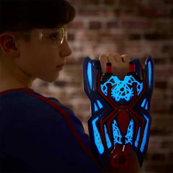 Nerf: Spider-Man Arma de spumă Web Strike complet nouă – Hasbro imaginea 4
