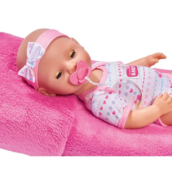 New Born Baby păpușă face pipi cu accesorii 43cm - Simba Toys imaginea 3