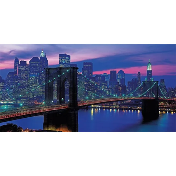 New York HQC 13200 bucăți puzzle - Clementoni imaginea 2