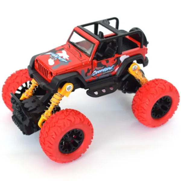 Off-Road jeep vehicul roșu 1/32 imaginea 2