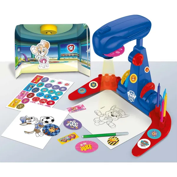 Pachet de colorat cu proiector Paw Patrol - Lisciani imaginea 4