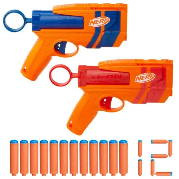 Nerf N Series Duo Pack – set duo de lansatoare de proiectile din spumă - Hasbro imaginea 2