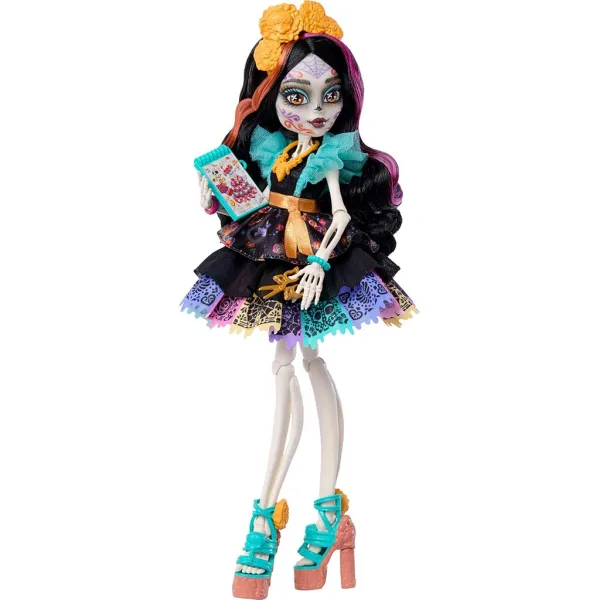 Monster High Skelita Calaveras păpușă cu accesorii - Mattel imaginea 3